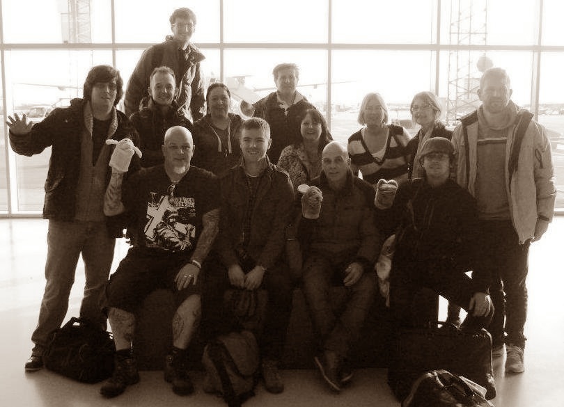 The mobility group on arrival in Copenhagen.